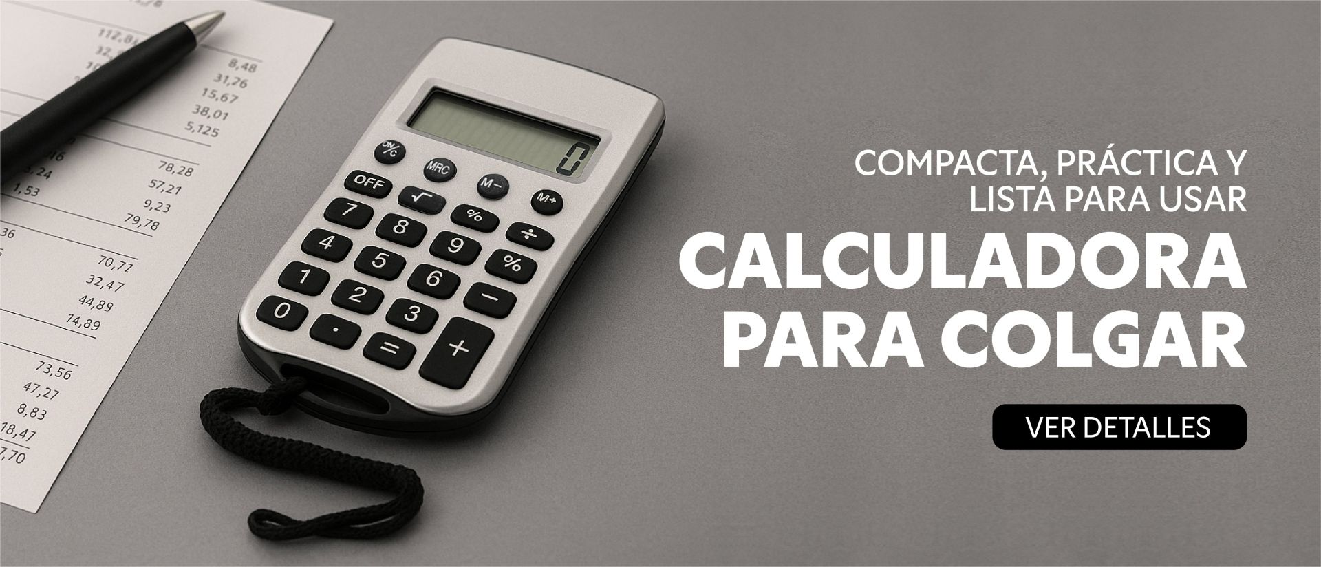 CALCULADORA DE COLGAR